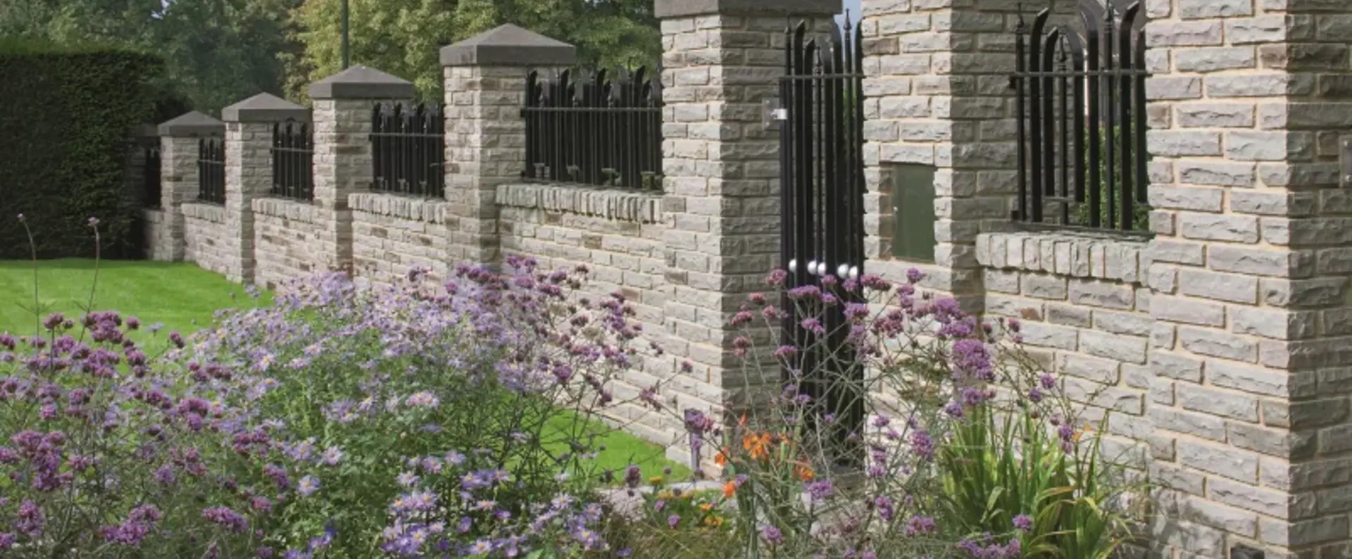 Pitched Face Walling
