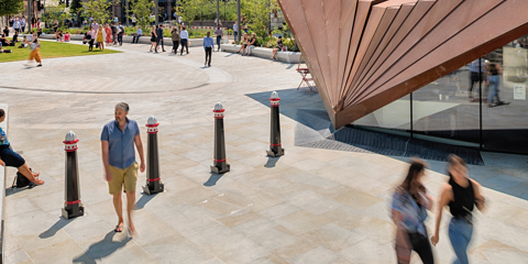 Aldgate Square and St Botolph’s Church, London
