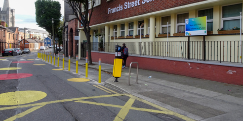 Dublin PiPencil Bollard New School Zone
