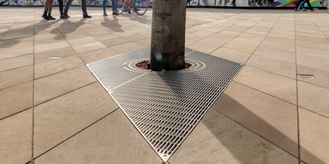 International Quarter London - Indian Sandstone