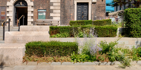 Aldgate Square and St Botolph’s Church, London