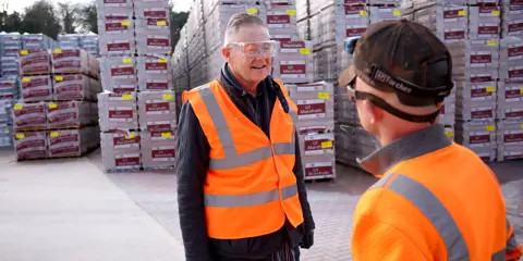 Ian Hodgkinson at Bricks and Masonry's Maltby factory