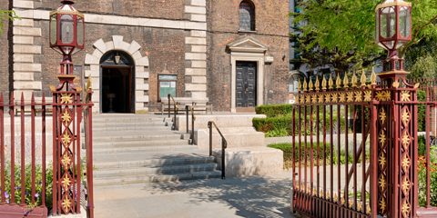 Aldgate Square and St Botolph’s Church, London