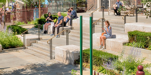 Aldgate Square and St Botolph’s Church, London
