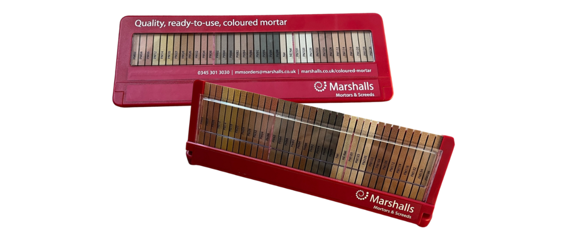 Sample Box of Mortar
