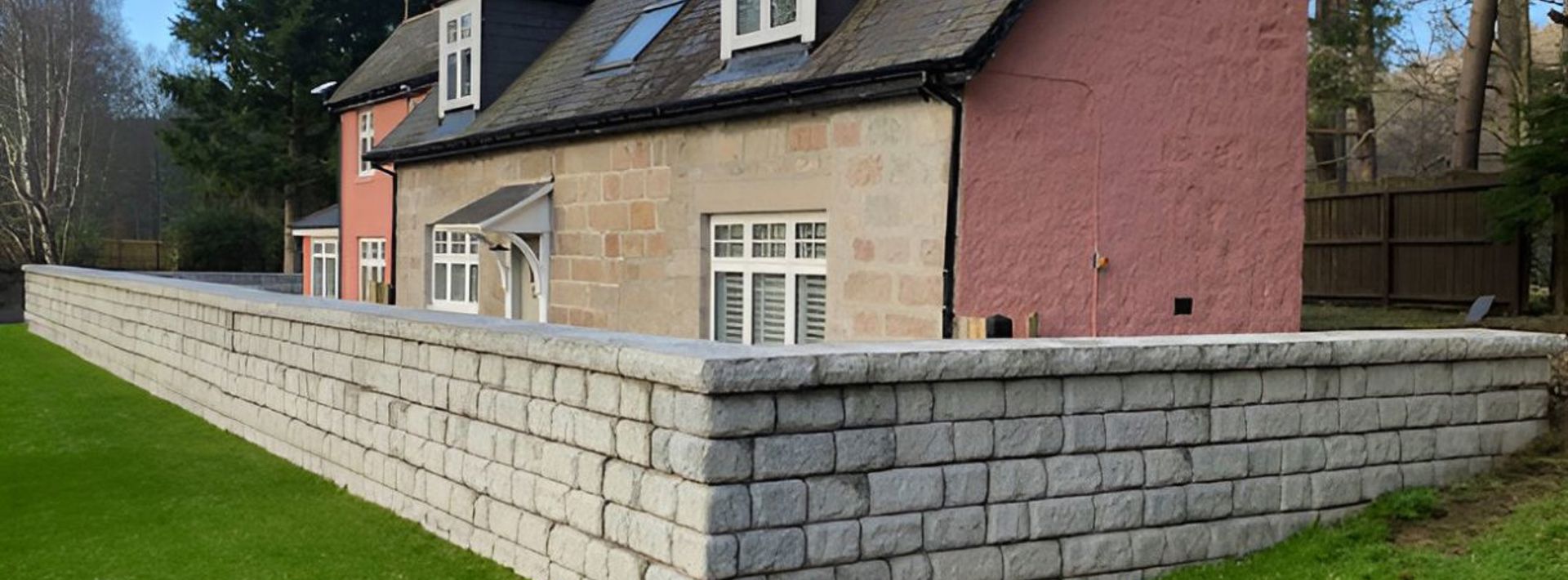 Residential use of Redi-Rock in Scotland Hero Image