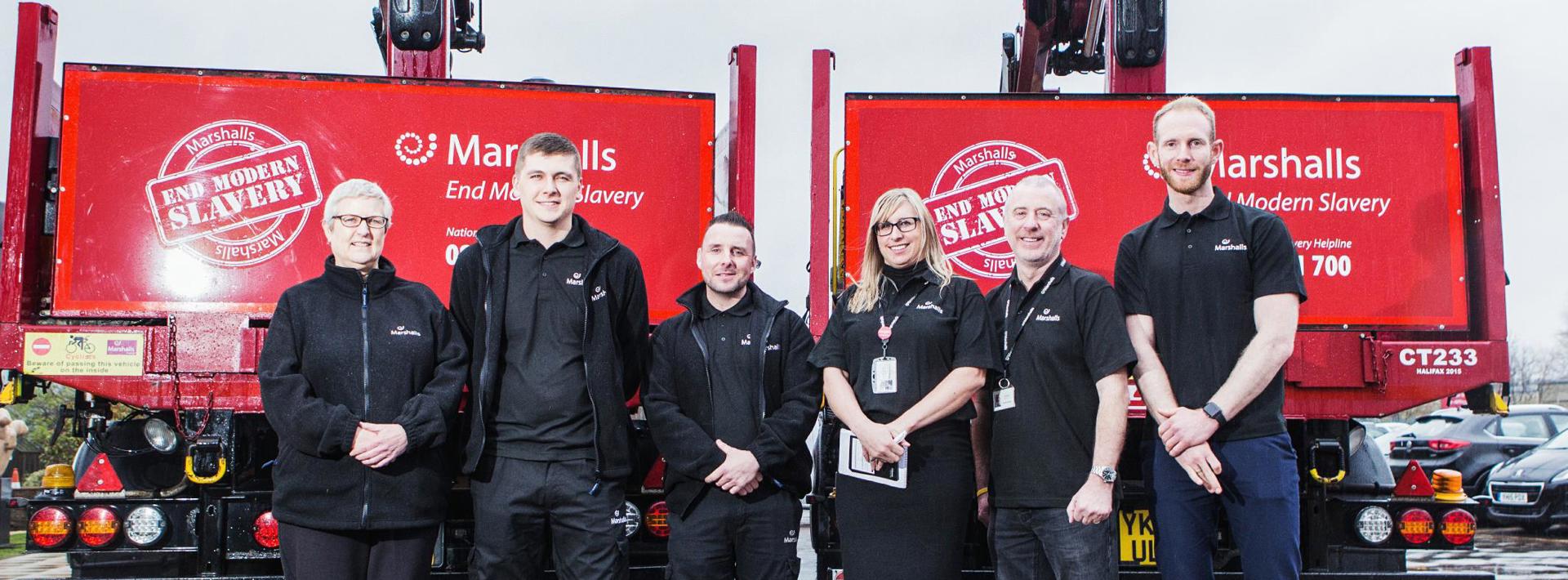 Marshalls Front Line Staff Working to End Modern Slavery Hero Image