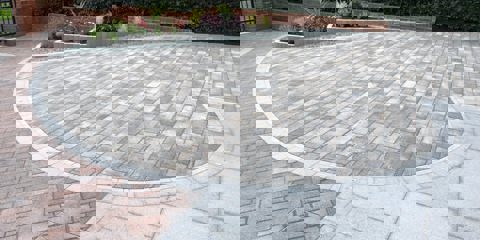 Marshalls Driveline Nova on a driveway in a mixture of patterns