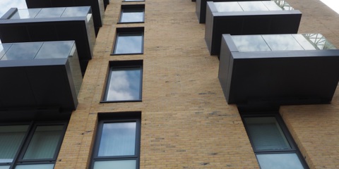 Kensington Stock Facing Brick used for apartments