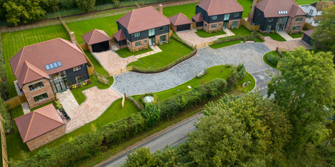 Indian Sandstone Paving and Drivesett Tegula Priora