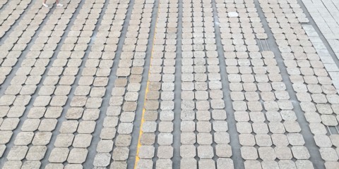 Giallo Ornamental Octagons Dry Lay