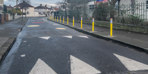 Dublin PiPencil Bollard New School Zone