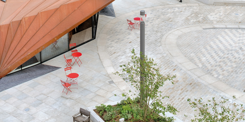Aldgate Square and St Botolph’s Church, London
