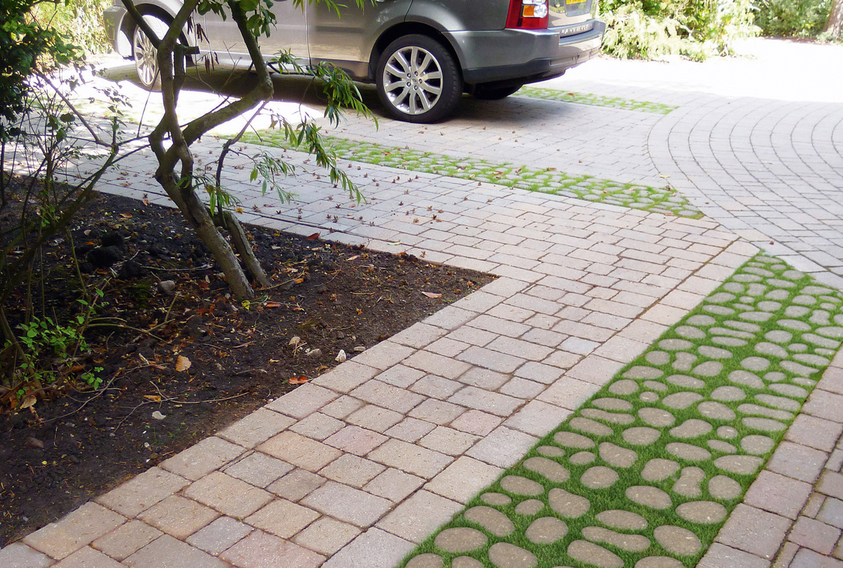 Paver Ribbons Ribbon Driveway With Pavers Fact Sheet