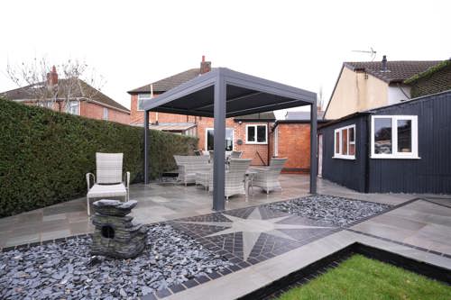 Indian Sandstone - Grey Multi