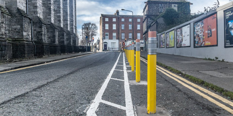 Dublin PiPencil Bollard New School Zone