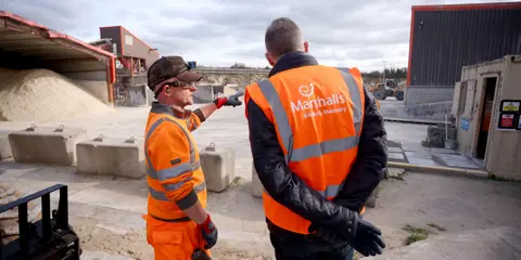 Ian Hodgkinson at Bricks and Masonry's Maltby factory