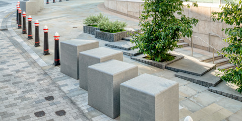 Natural Stone Integrated Street Protection