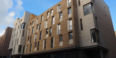 35,000 facing bricks used to create accommodation in Holyrood, Edinburgh