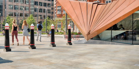 Aldgate Square and St Botolph’s Church, London