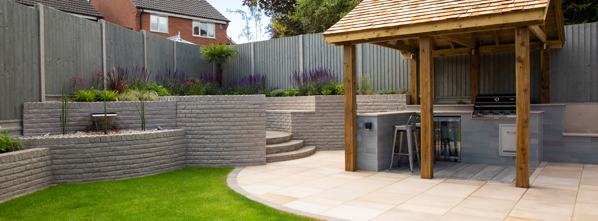 Outdoor Garden Kitchen Ideas For New Garden Designs Hero Image