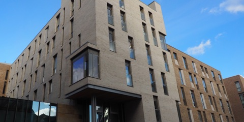 Accommodation block in Edinburgh