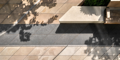International Quarter London - Indian Sandstone