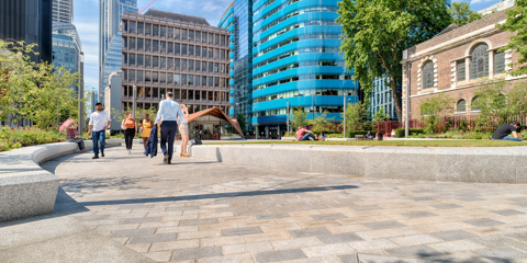 Aldgate Square and St Botolph’s Church, London